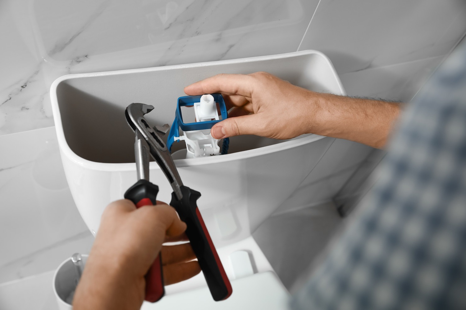 Why Does My Toilet Fill Up with Water When I Flush It?